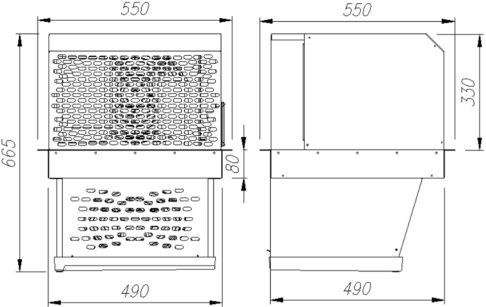 Моноблок ПОЛЮС MMR 113 (МСп 109 Dixell) 