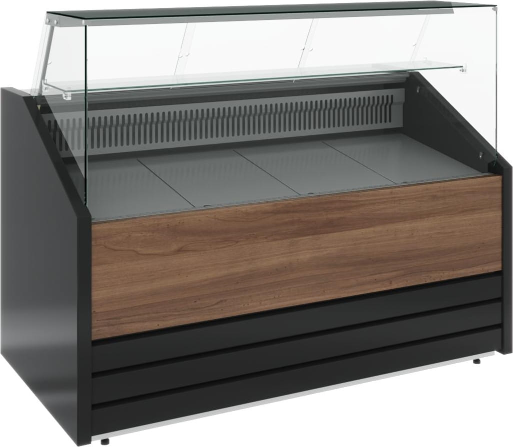 Холодильная витрина CARBOMA COLORE GC75 SM 1,2‑1 9006‑9003 