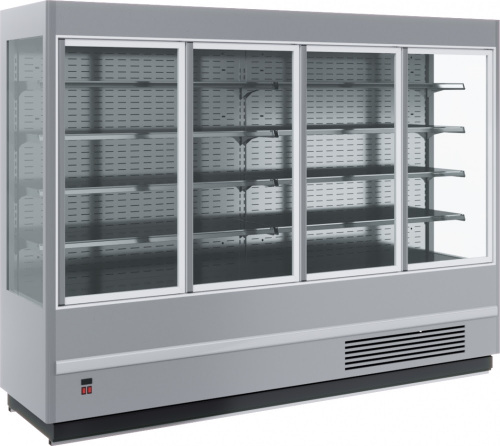 Холодильная горка CARBOMA CUBE STANDARD FC20‑08 VV 2,5‑1 X5 