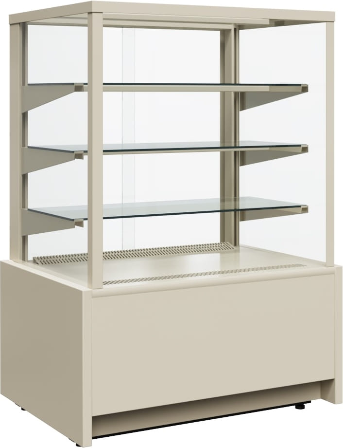 Кондитерская витрина CARBOMA ВХСв‑0,9д CUBE LIGHT (KC70 VM 0,9‑1) 