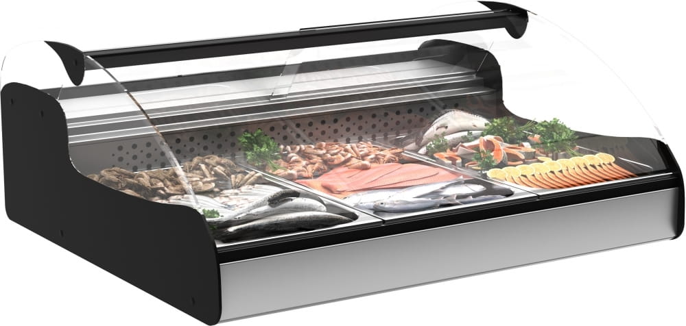 Тепловая витрина CARBOMA ВТ‑1,0 АРГО XL ТЕХНО ARGUS (A89 SH 1,0‑1) 