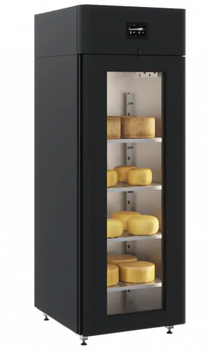 Шкаф холодильный для вызревания сыра Polair CS107 Cheese Black 