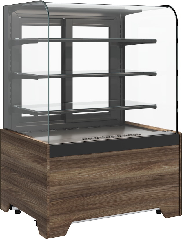 Кондитерская витрина CARBOMA RADIUS LIGHT KR70 VM 0,9‑1 