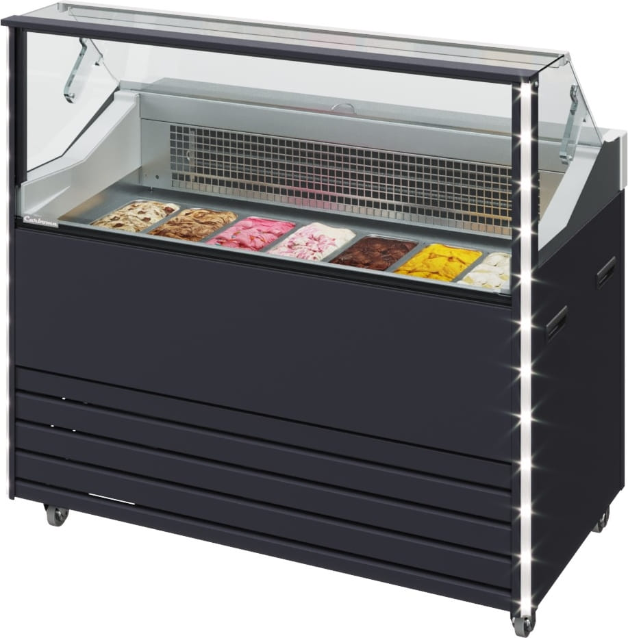Морозильная витрина CARBOMA BLISS IC72 SL 1,3‑1 9003 для мороженого 