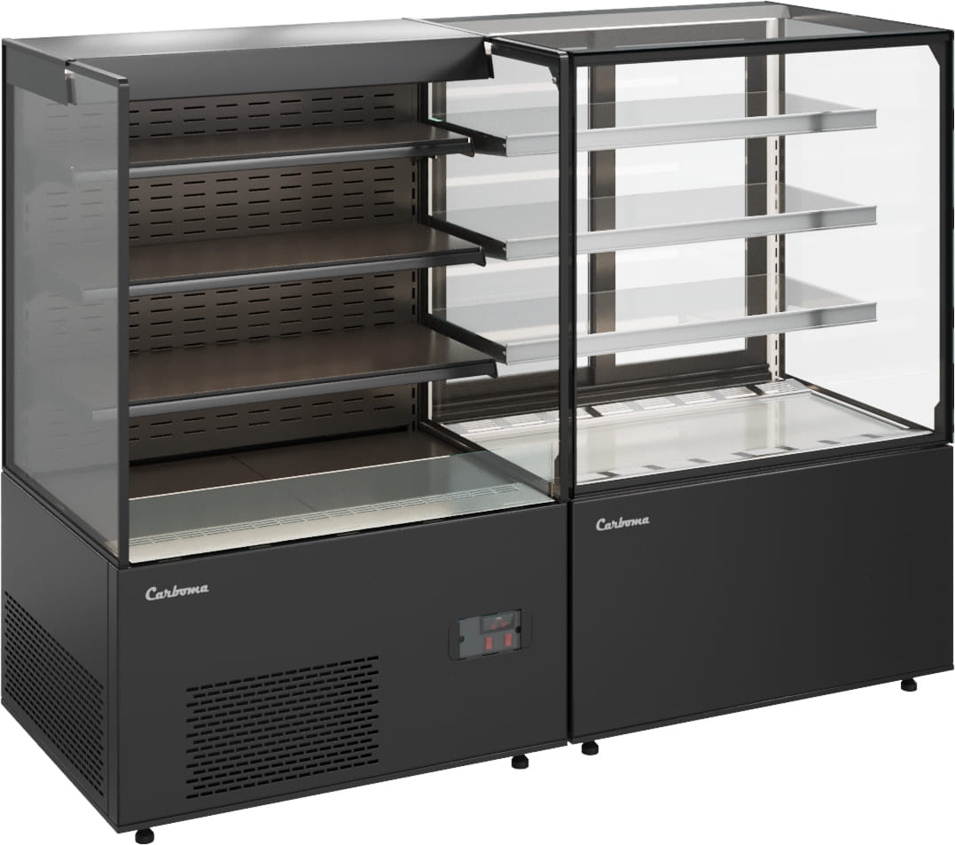 Тепловая витрина CARBOMA COSMO KC78‑110 SH 0,9‑1