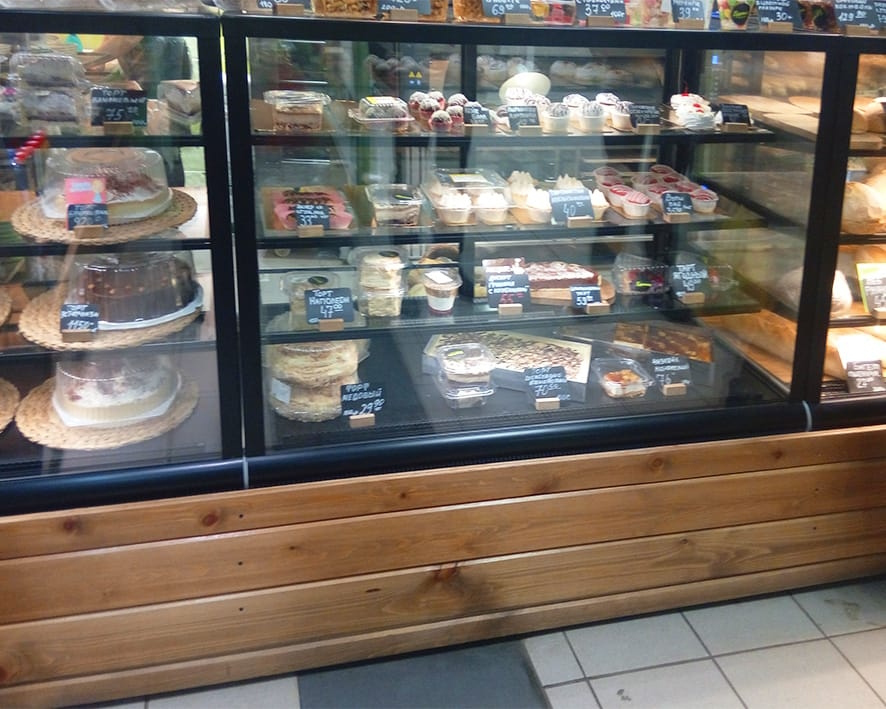 Кондитерская витрина CARBOMA COSMO KC71‑130 VV 1,2‑2 (self) 